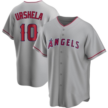 Men's Gio Urshela Los Angeles Angels Backer T-Shirt - Red