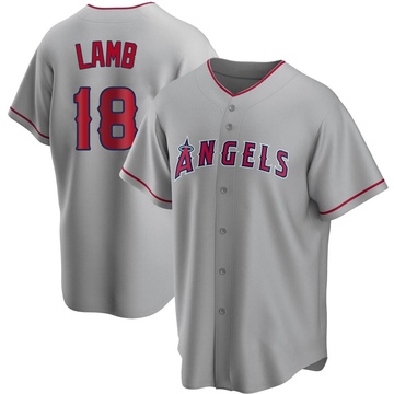 Youth Jake Lamb Los Angeles Angels Backer T-Shirt - Red