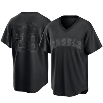 Los Angeles Angels throwback jersey mens 29 Rod Carew jersey Retro Stitched  cheap authentic sport baseball jerseys custom M-3XL - AliExpress