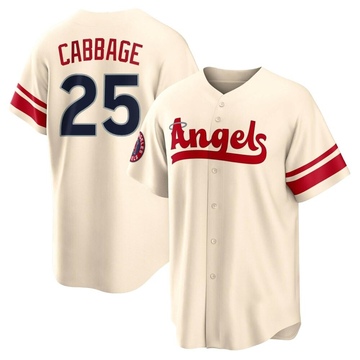 HOT!!! NEW Trey Cabbage #75 Los Angeles Baseball Team Player T-Shirt