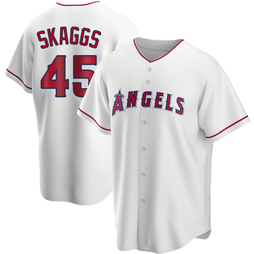 Tyler Skaggs 45 Patch Memorial Los Angels Angels baseball jersey iron on  patch